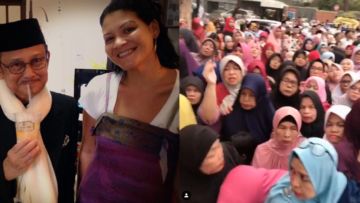 Curhatan Pilu Melanie Subono: Makanan Ditolak Hanya Karena Beda Agama di Tahlilan BJ Habibie