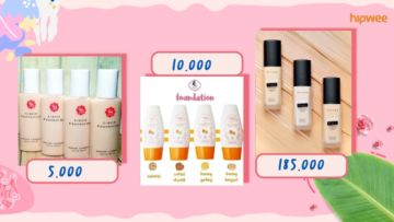 Review 5 Foundation Lokal Mulai Harga 5.000 Hingga Ratusan Ribu. Bagus yang Mana?