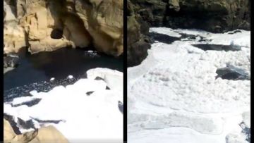 Beredar Video Sungai Citarum Berbusa Mirip Salju, KLHK Ungkap Penyebabnya. Kira-kira Kenapa ya?