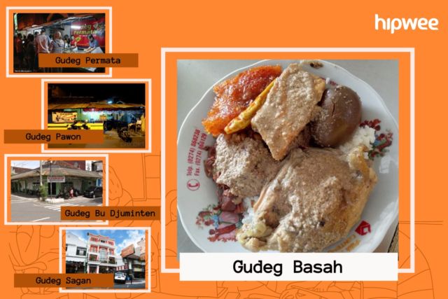 jenis gudeg basah