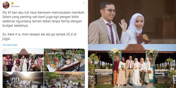 Viral Utas Pernikahan Intim ala Pinterest Bujet 25 Juta Aja. Irit tapi Tetap Asyik!