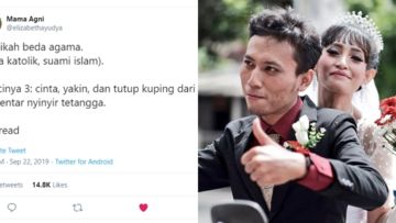 Pasangan Beda Agama Bagikan Kisah Perjuangannya Hingga Menikah. Walau Sulit Akhirnya Bisa Sah