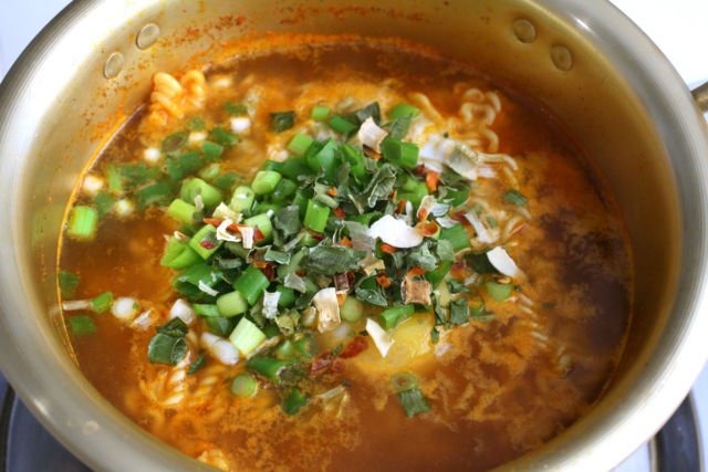 resep ramyeon korea