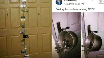 10 Siasat Terhindar dari Maling ini Brilian sih, tapi Bikin Melongo. Kok Bisa Kepikiran Begitu, Yha?