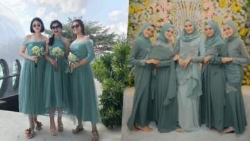 10 Inspirasi Model Baju Bridesmaid yang Simple