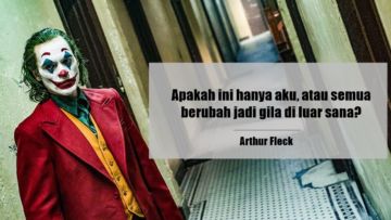 10 Kutipan Arthur Fleck dari Film Joker yang Super Mantul. Sebelum Nonton, Pemanasan Dulu Pakai Quote