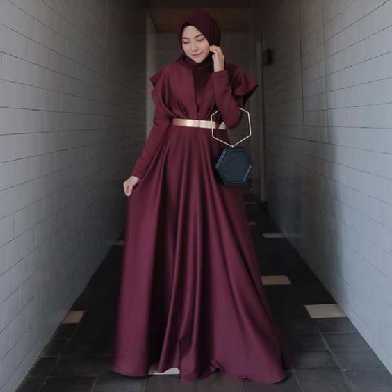 baju kondangan satin