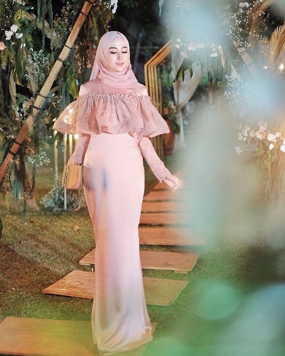 baju kondangan satin