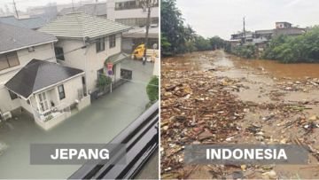Inilah Alasan Mengapa Banjir di Jepang Airnya Jernih kaya Kolam Renang. Beda Jauh sama di Indonesia