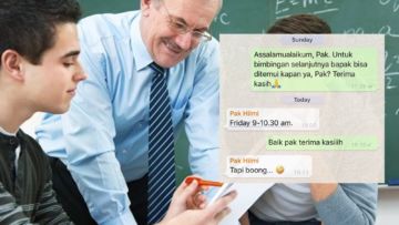 11 Chat Konsul dengan Dospem ini Bikin Mahasiswa Ngelus Dada. Ujian Utama Skripsi itu Kesabaran!