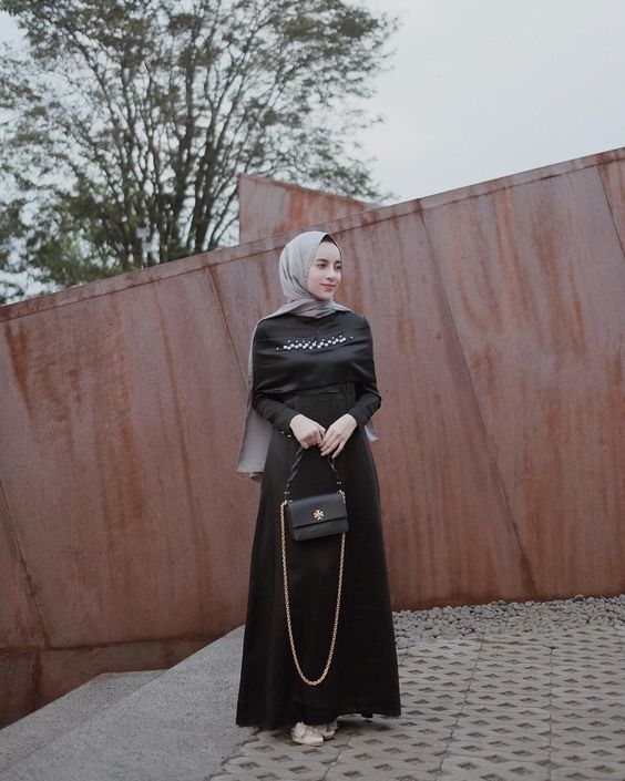 baju kondangan satin