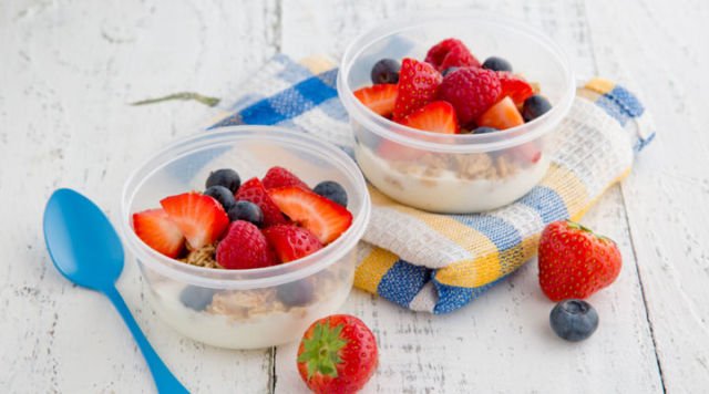 Granola Yogurt Strawberry