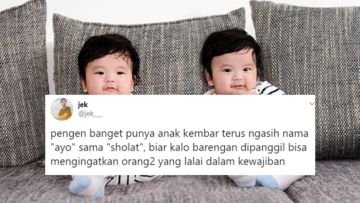 Nama Anak Malah Dipakai Main Sambung Kata lho, Begini Kalau Ortu Iseng Punya Anak Kembar