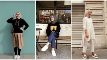 Ibarat Jodoh yang Pas, Inilah Potret Cantik 9 Hijabers dengan Sneakers!
