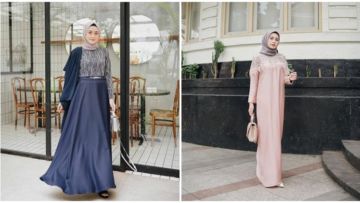 10 Ide Dress Kondangan Berbahan Satin yang Mewah