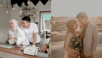 12 Ide Pose Wedding Untukmu yang Berhijab