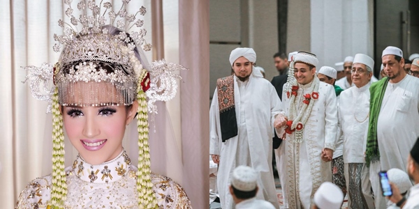10 Detail Pernikahan Tsamara Amany dengan Profesor Beda Usia 13 Tahun. Kental Sentuhan Betawi Modern