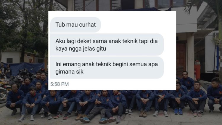 Kasihan Anak Teknik, Suka Dibilang Buaya dan Hobi Mainin Perasaan. Ini Beneran atau Tuduhan Belaka?