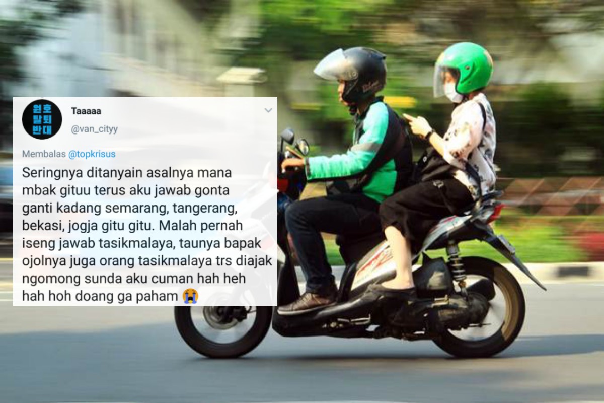 11 Improvisasi Warganet Saat Diajak Ngobrol Sopir Ojol. Males Jawab, tapi Nggak Enak Kalau Cuekin