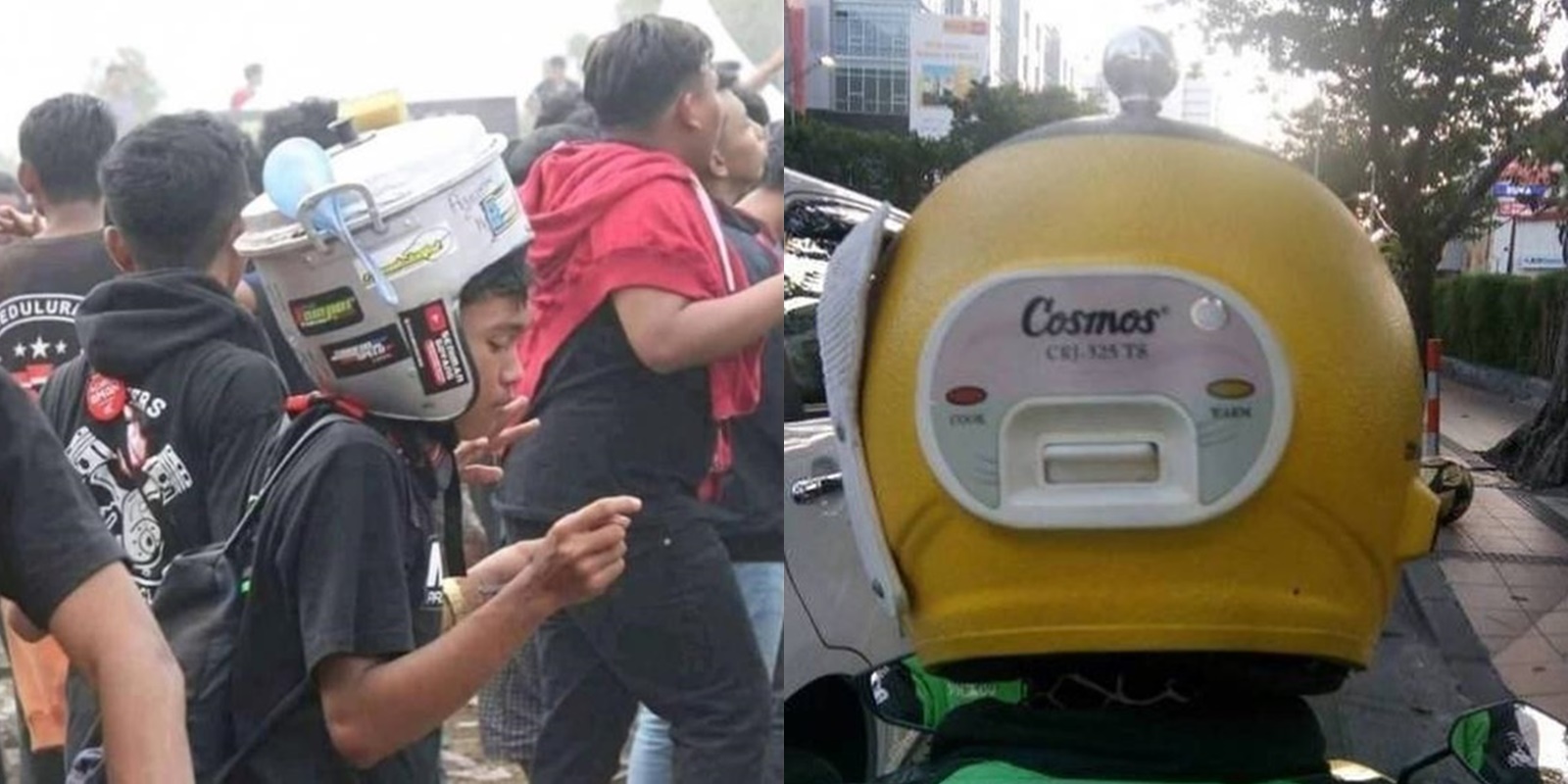 11 Desain Helm Paling Nggak Kepikiran. Mahakarya yang Bikin Kita Salut sama Pembuat dan Penggunanya