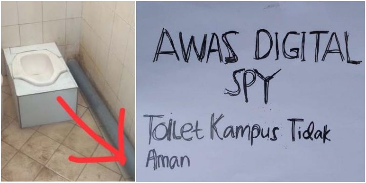 Pasang Kamera GoPro di Toilet Wanita, Mahasiswa Fakultas Syariah Ditangkap. Katanya Buat Koleksi