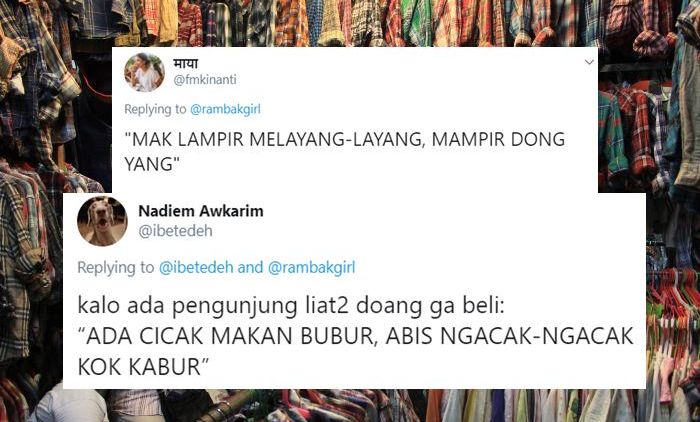 15 Rayuan Maut Penjual Baju di Pasar demi Gaet Calon Pembeli. Beneran S-3 Marketing Harvard nih!