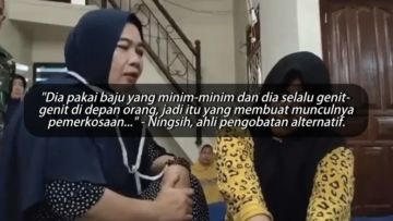 Ningsih Tinampi, Ibu-ibu yang Viral Karena Salahkan Korban Perkosaan. Ini Bukti Klaimnya Salah Besar