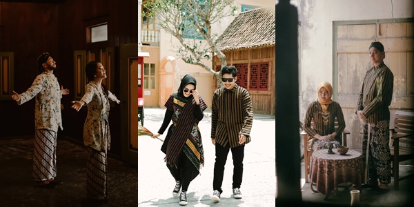 12 Ide Pre-wedding dalam Pakaian Tradisional Tanpa Bersentuhan. Estetik dan Terasa Sakralnya!