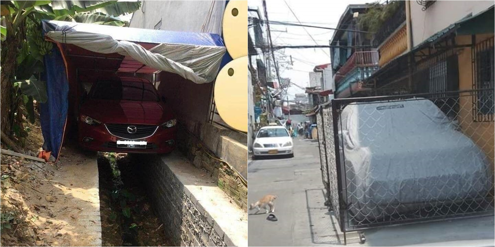 12 Cara Orang Menyiasati Lahan Parkir ini Sungguh Miris. Nggak Punya Garasi, tapi Maksa Beli Mobil