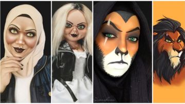 Lebih dari Keren, Hijabers Malaysia Ini Ciptakan Banyak Karakter dengan Makeup. Mirip Banget!