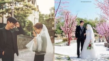 11 Inspirasi Prewedding dengan Veil ala Korea yang Kece