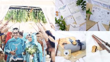 10 Detail Nikah Bertema Harry Potter-Narnia yang Lagi Viral. Dari Undangan Sampai Properti, Total!