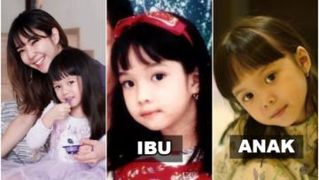 Foto Masa Kecil 8 Artis ini Ternyata Mirip Anaknya. Gemes Banget!