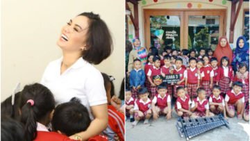 Hanya Tarik Biaya Pendidikan Rp3.500, Yuni Shara Ternyata Bangun Sekolah dengan Ratusan Murid!