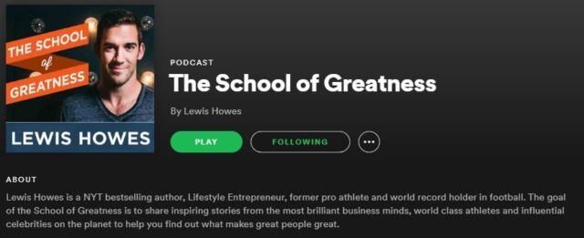 The School of Greatness