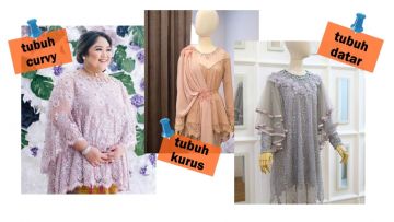 Mau Kurus atau Curvy, Ini 8 Desain Kebaya yang Ampuh Menghasilkan Siluet Indah Pada Tubuhmu