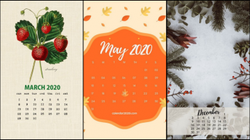 Kumpulan Wallpaper Kalender 2020 yang Bisa Dipasang di HP-mu. Biar Nggak Muka Pacar Melulu