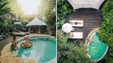 Sandat Glamping, Glamping Mewah dengan Pemandangan Ubud yang Asri. Romantis Bulan Madu di Sini