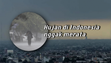 Musim Hujan Memang Sudah Tiba, Tapi Hujan di Indonesia Belum Juga Merata. BMKG Ungkap Alasannya