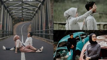 18 Ide Prewedding Casual Outdoor Unik & Keren