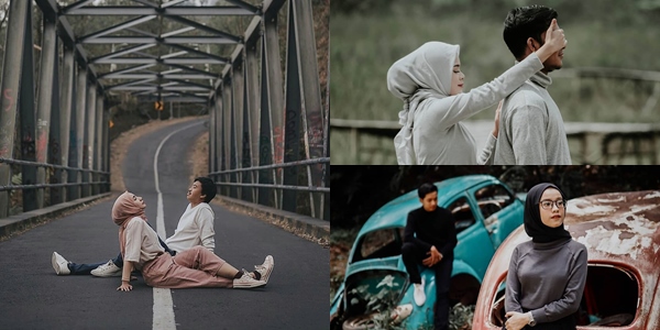 18 Ide Prewedding Casual Outdoor Unik & Keren