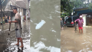 10 Hal Nggak Lazim yang Muncul di Banjir Jakarta Kali ini. Semua Harap Waspada, Ya!