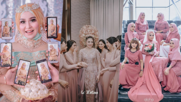 11+ Pose Pengantin Kekinian & Bridesmaid Paling Berkesan