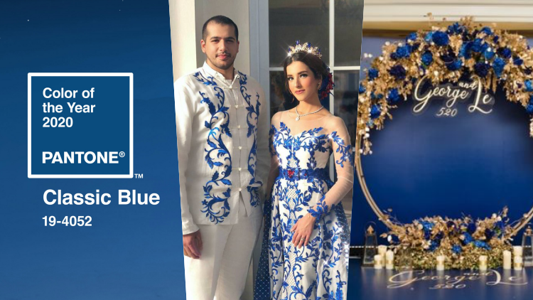 Tren Pantone Color Tahun 2020 untuk Pernikahan; Nuansa Biru Klasik yang Apik dan Sangat Elegan