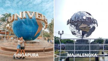 Bola Dunia ala Universal Studio Kini Hadir di Majalengka. Wuih, Berasa Kaya ke Singapura!