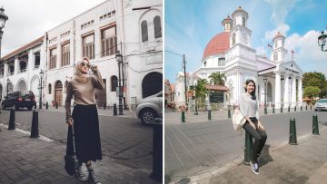 Potret Cantiknya Kota Lama Semarang Kini. Liburan ke Sana Serasa Berkunjung ke Eropa!