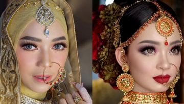 10 Ide Makeup Pengantin India Tercantik untuk Resepsi