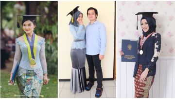 Manisnya 9 Kebaya Biru Buat Wisuda, Bikin Auto Anggun dan Dijamin Beda!