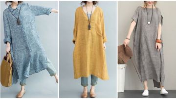 Sedang Ramai Dijual di Olshop, 9 Dress Linen Ini Cocok Buat Penyuka Pakaian Longgar
