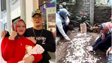 Curiga tentang Kematian Ibunya, Rizky Febian Bongkar Makam Lina untuk Autopsi